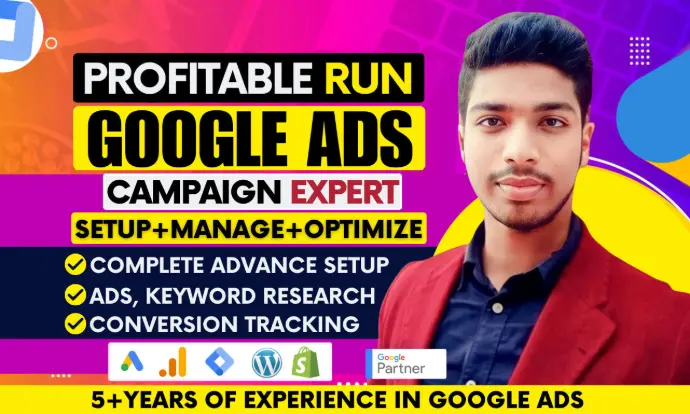 profitable manage and setup google ads campaign, adwords, PPC ads campaign profitable manage and setup google ads campaign, adwords, PPC ads campaign